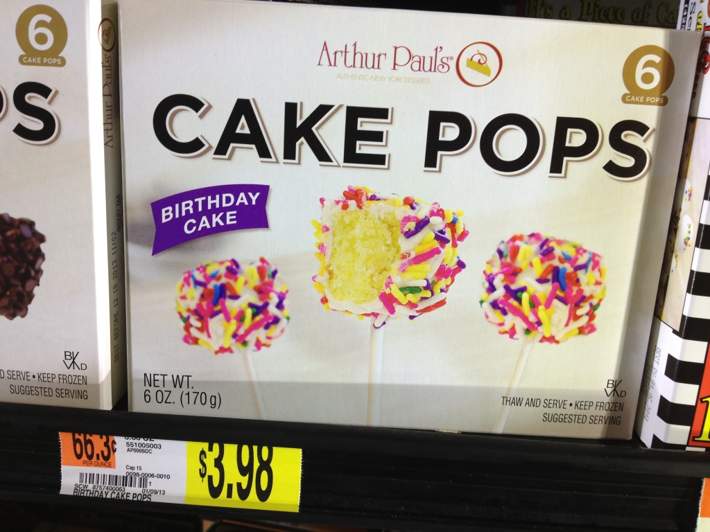 Birthday cake cake pops by Arthur 