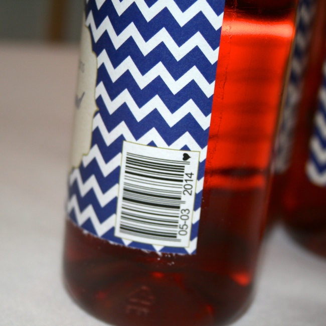 mini wine bottle labels by A Party Studio on Etsy